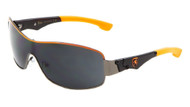KHAN Metal One Piece Sunglasses-KN-M3946 (Orange)