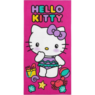 Northwest Hello Kitty Microfiber Beach Towel, 30" x 60", Hello Beach