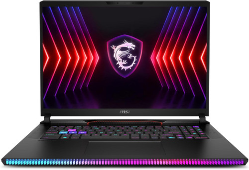 MSI Raider GE78HX 17” 240Hz QHD+ Gaming Laptop: Intel Core i9-14900HX, NVIDIA Geforce RTX 4090, 64GB DDR5, 2TB SSD, Win 11 Home: Black 14VIG-600US