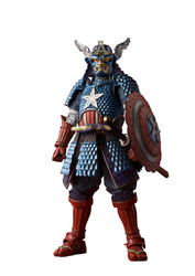 Tamashii Nations Bandai Meisho Manga Realization Samurai Captain America Action Figure