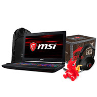 MSI GT63 TITAN-046 15.6" Gaming Laptop - Intel Core i7-8750H,GTX1080, 16GB DDR4, 256GB NVMe SSDm +1TB HDD, Win 10 PRO, VR Ready