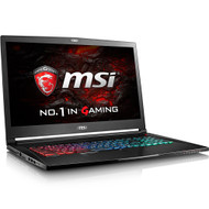 MSI GS73 Stealth-016 17.3" Gaming Laptop - Intel Core i7-8750H, GTX1070, 16GB DDR4, 256B NVMe SSD +2TB, Win10Pro, VR Ready (Open Box)