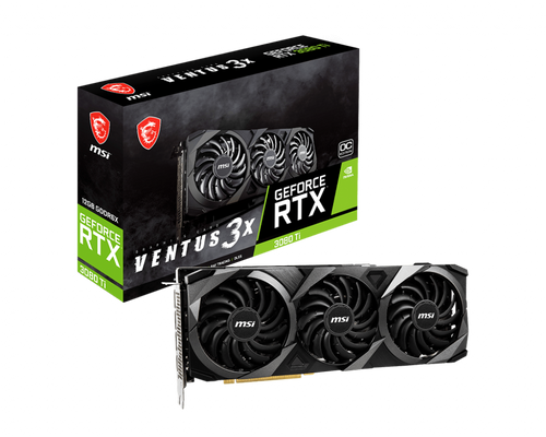 MSI Nvidia GeForce RTX 3080 Ti VENTUS 3X 12G OC Graphics Card G308TV3X12C