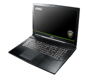MSI Mobile Workstation  WE73 8SK-293 17.3" Professional Laptop - Xeon E-2176M 2.7 GHz, Win 10 Pro, 32 GB RAM, 512 GB SSD NVMe, Quadro P3200, 802.11ac, Bluetooth, aluminum black 