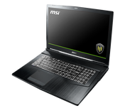 MSI Mobile Workstation  WE73 8SJ-200 17.3" Professional Laptop - Xeon E-2176M 2.7 GHz, Win 10 Pro, 32 GB RAM, 512 GB SSD NVMe, Quadro P2000, 802.11ac, Bluetooth, aluminum black 
